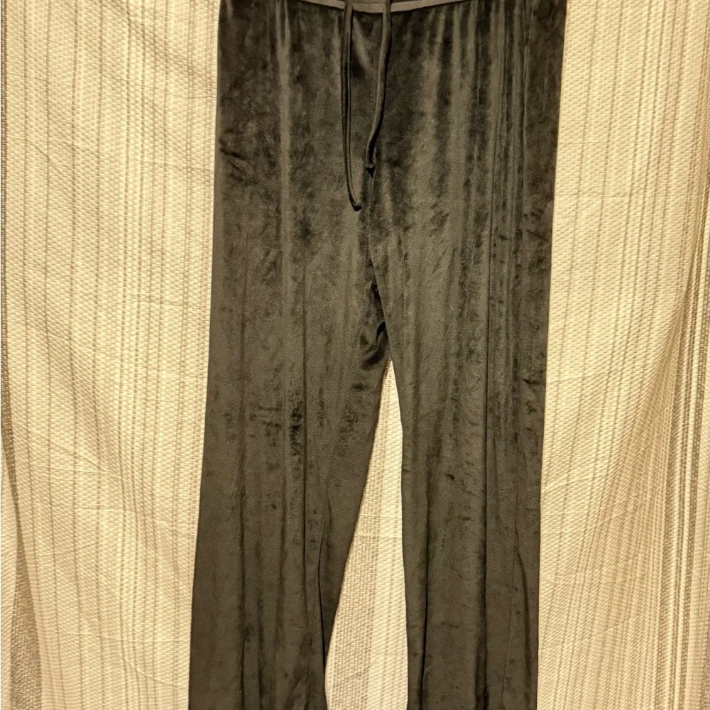 Juicy Couture Black Rhinestone Track Pants - Picture 8 of 8